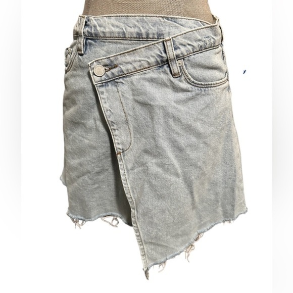 BlankNYC Asymmetrical Jean Skirt - Size 27 - Picture 1 of 3